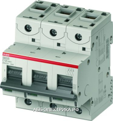 ABB S803S Автоматический выключатель 3P 100A (C)